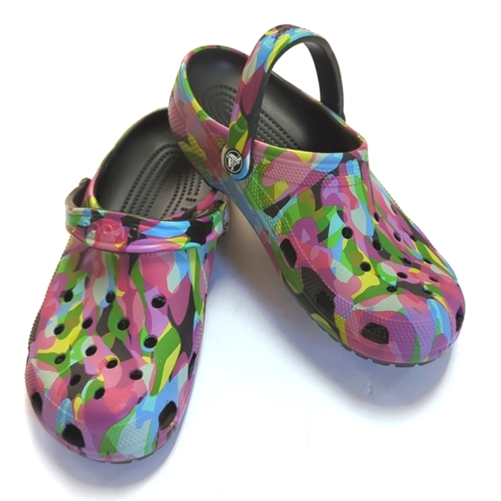Crocs, classic bubble block clog. Sz 10